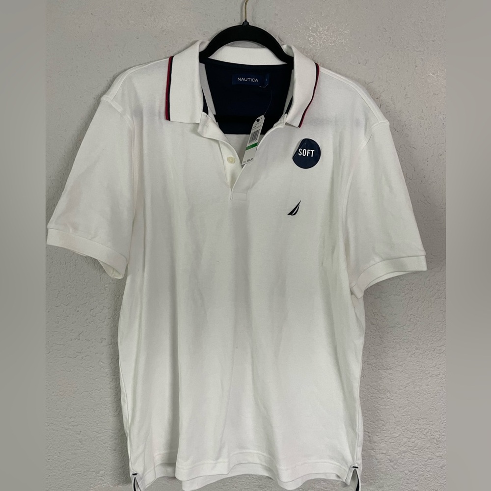 Nautica Mens Classic Fit Deck Polo